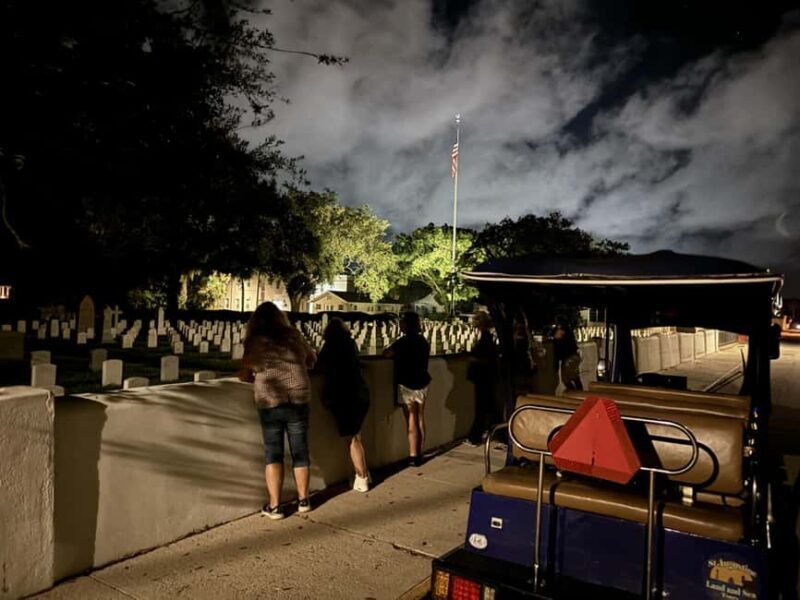 St Augustine: Riding with the Ghosts Golf Cart Tour - Key Points