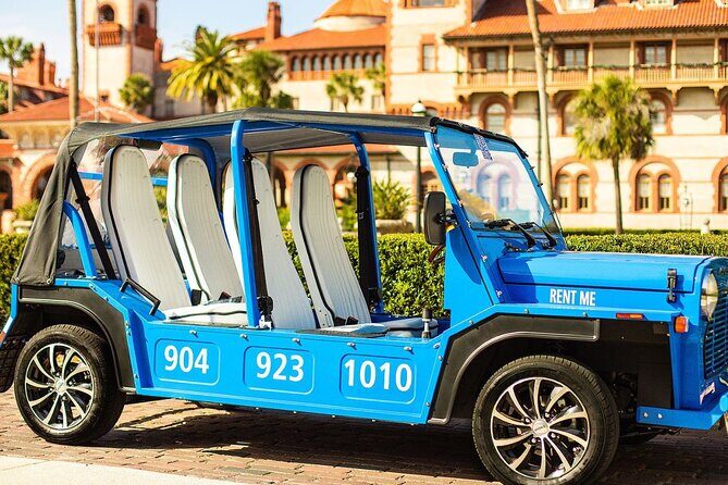 St. Augustine Scavenger Hunt in an Electric Moke Vehicle - Key Points
