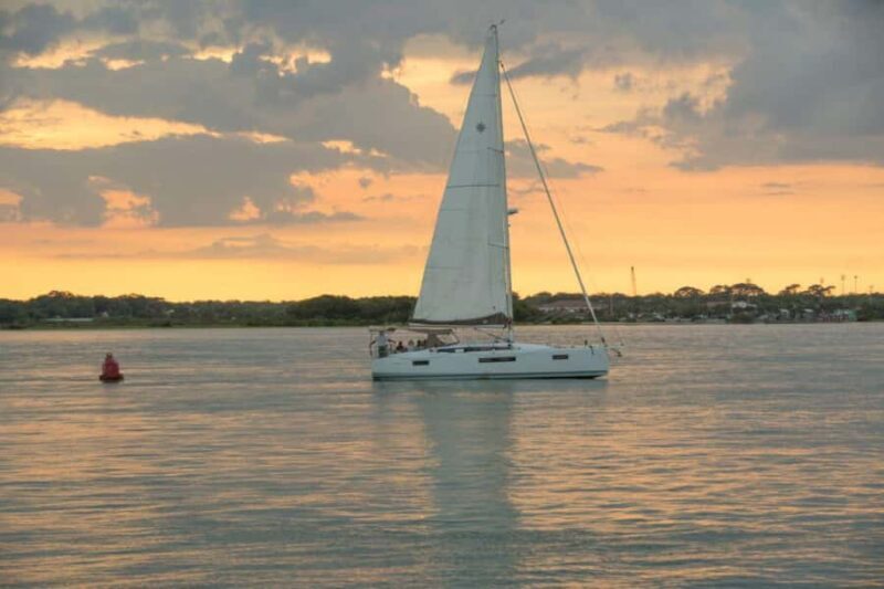 St Augustine: Shared Sunset Sailing Charter - Key Points