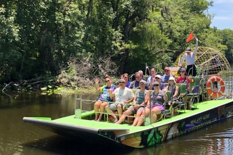 St. Augustine: St. Johns River Airboat Safari with a Guide - Key Points
