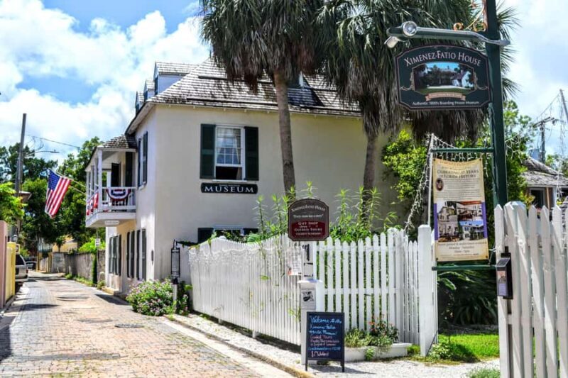St. Augustine: Ximenez-Fatio House - Key Points