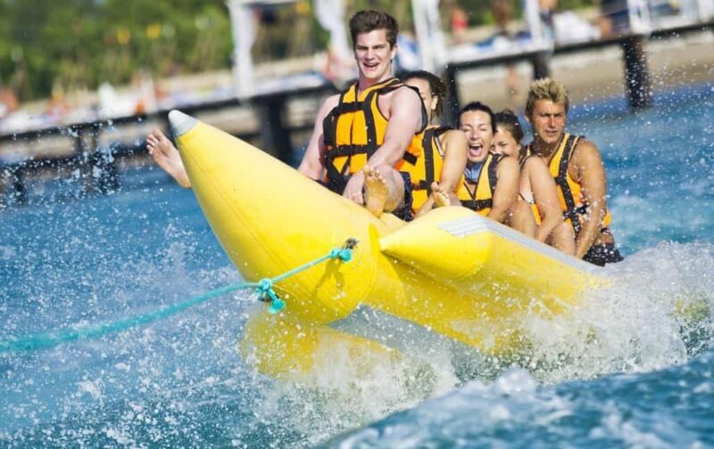 St. Georges Bay: Inflatable Banana Boat Ride - Key Points