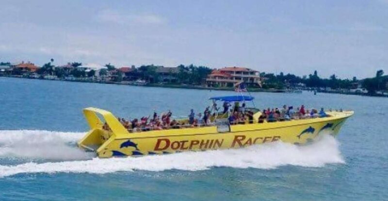 St. Pete Beach: Dolphin Racer Cruise by Speedboat - An Up-Cclose Encounter with Dolphins and Scenic Views
