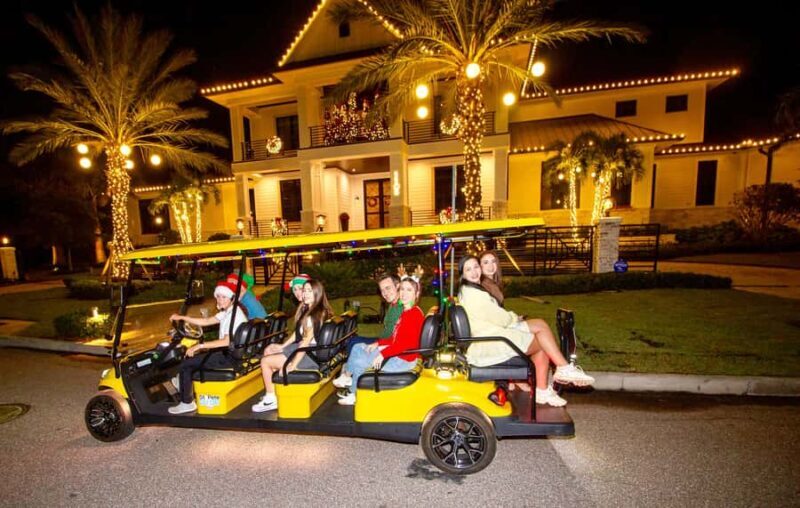 St. Pete Christmas Lights Golf Cart Tour - Who Would Love This Tour?