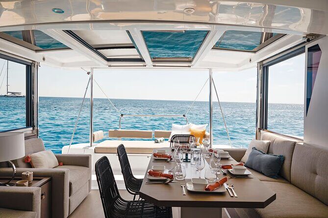 St Pete Private Half Day Bali Catamaran Charter - The Boat and Its Comforts