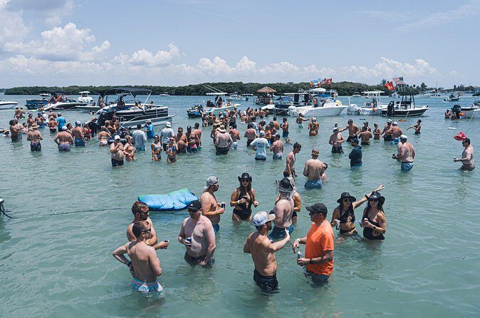 St. Pete Sandbar Party 21+ (All You Can Drink Pass Available) - FAQs