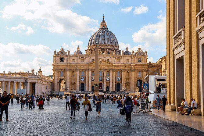 St Peter's Basilica, Papal Tombs Tour, optional Dome - The Sum Up