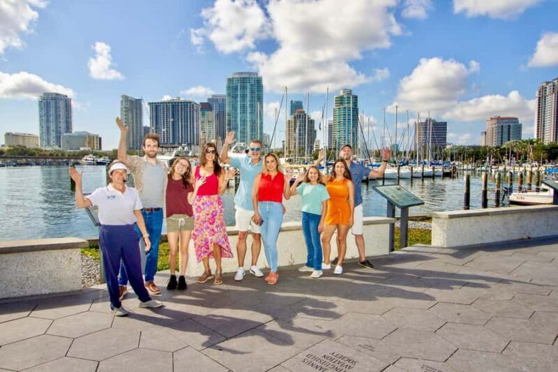 St. Petersburg: Downtown Sightseeing Electric Golf Cart Tour - The Itinerary in Detail