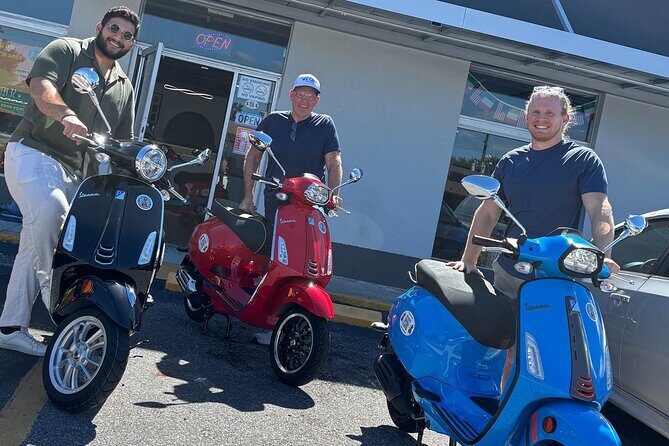St. Petersburg: Vespa Beach Adventure with Self-Guided Route - The Experience in Detail