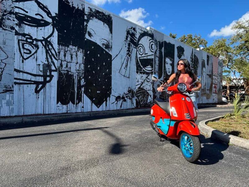 St. Petersburg: Vespa Mural Tour with Guide - Key Points