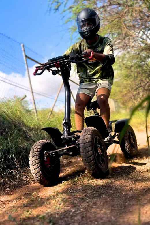 Stand-Up ATV & 3 Zip Adventure - Key Points