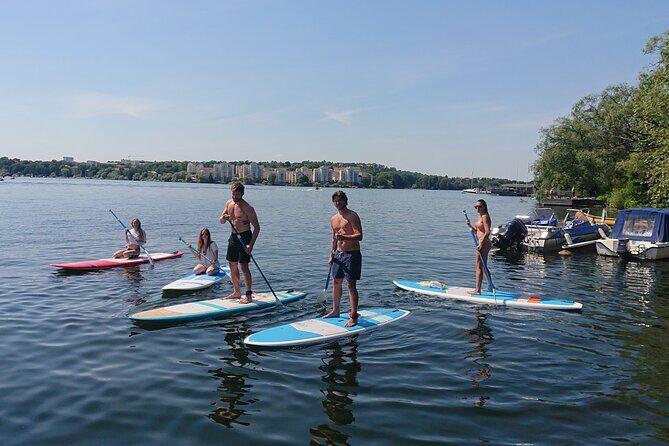 Stand up Paddling in Central Stockholm - Key Points