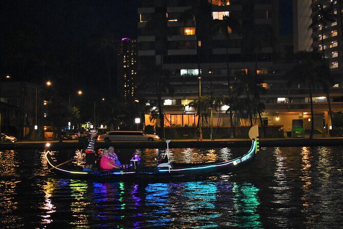 Starlight Waikiki Gondola Cruise (non shared) evening/moonlight - An In-Depth Look at the Waikiki Gondola Experience