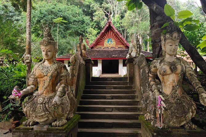 Sticky waterfalls, local market, Grand temple. Elephant Sanctuary - An In-Depth Look at the Tour