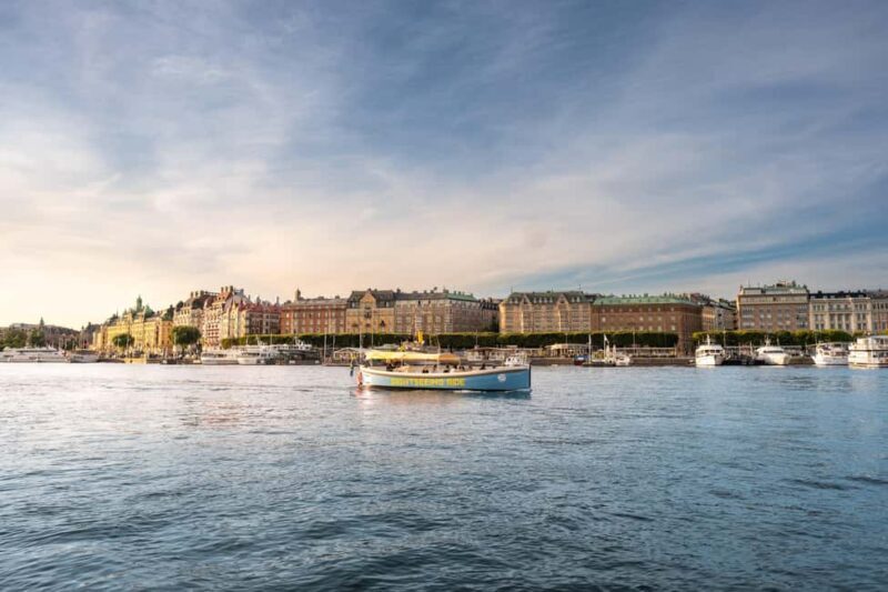 Stockholm: Guided City Sightseeing Open Electric Boat Tour - An Authentic Way to Experience Stockholm’s Waterways