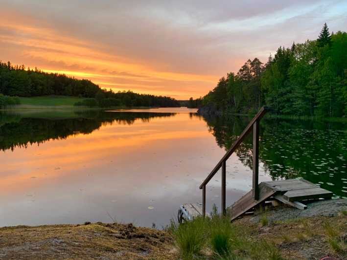 Stockholm: Sunset Hike in Tyresta National Park with Meal - Key Points