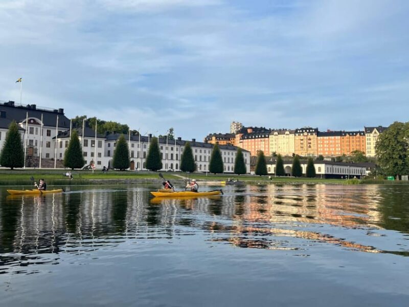 Stockholm: Sunset Kayak Tour in the City + Swedish Fika - Key Points