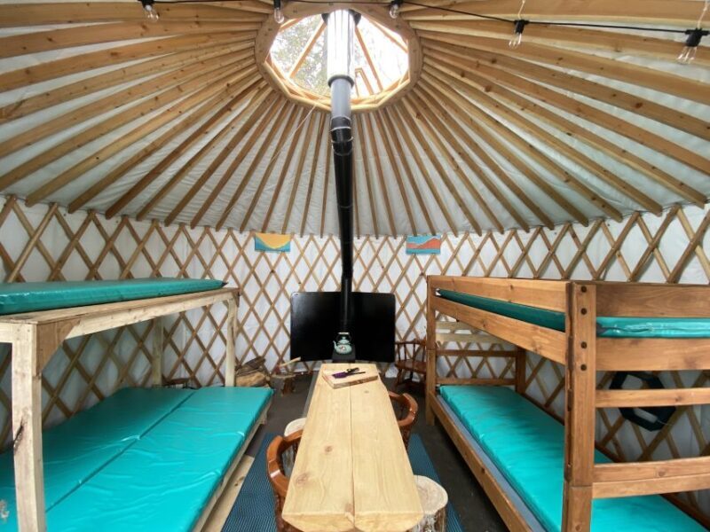 Stunning Grant Lake 2 Day Hike, Kayak & Yurt Stay with Meals - Key Points