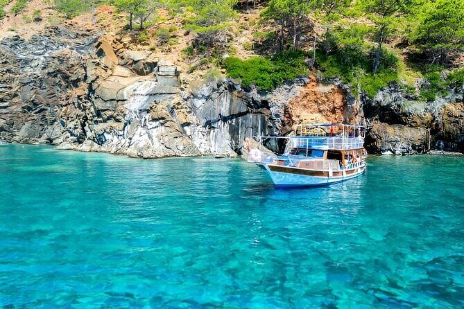 Suluada Boat Trip With Lunch & Transfer From Belek,Antalya,Kemer - First Stop: Adrasan Beach and the Approach to Suluada