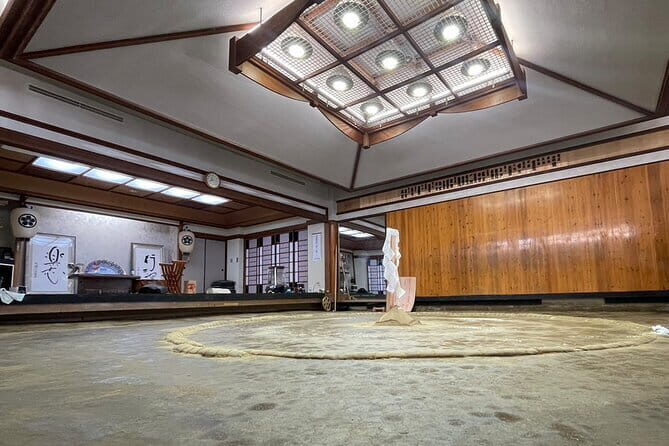 Sumo Practice Viewing Guided Tour and Photo with Sumo Wrestlers - Authenticity and Authentic Experience