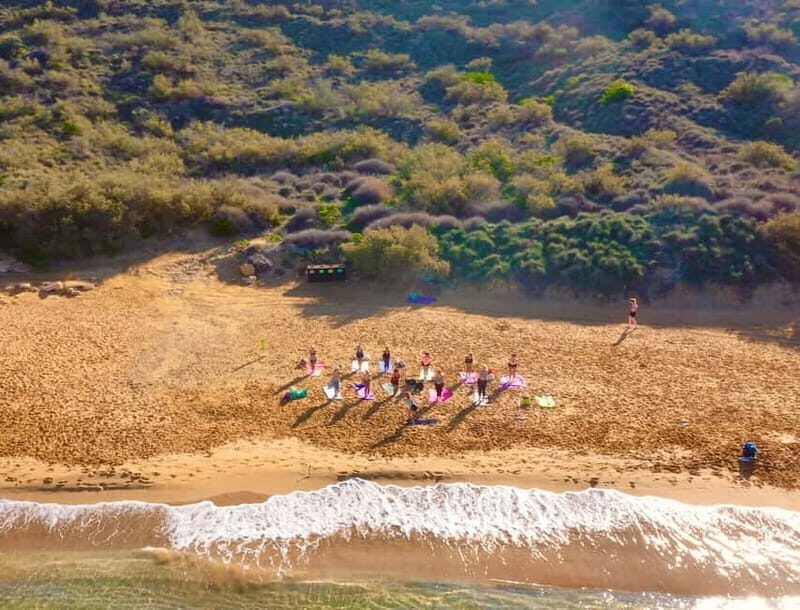 Sunday: Ghajn Tuffieha (Riviera) Beach Yoga Class - The Sum Up