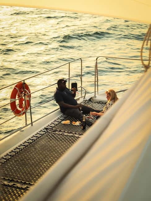 Sunny Beach: Sunset Catamaran Cruise with Dinner & Prosecco - The Experience for Different Travelers