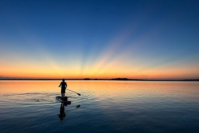 Sunrise on Paddleboard with breakfast in the lagoon of 7 colors - Key Points