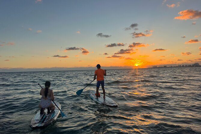 Sunrise Stand Up Paddle activity on a privileged beach. - FAQs