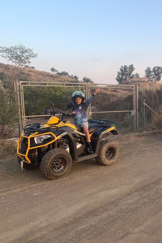 Sunset 1 Hours Quad Tour. (Price for quad 1-2 pax) - What is the Sunset Quad Tour in Mijas?