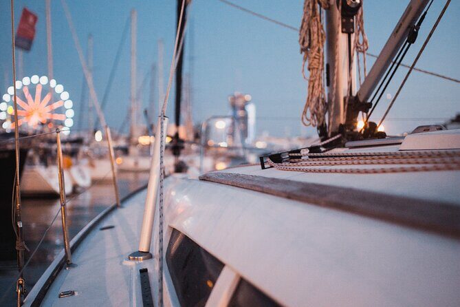 Sunset boat trip with open bar of cava (local champagne) - A Sailboat Sunset Escape in Barcelona: An Honest Look