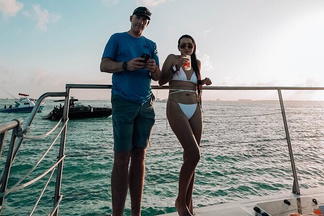 Sunset Catamaran to Isla Mujeres + Transportation from Cancún - Frequently Asked Questions