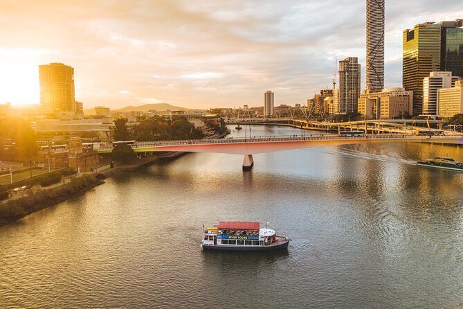 Sunset City Lights Cruise: 5.30pm or 6pm *seasonal (90min) - What to Expect from the Brisbane Sunset City Lights Cruise