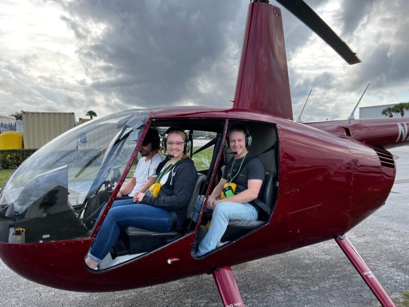 Sunset Helicopter: Lauderdale-Hard Rock Guitar-Miami - Key Points