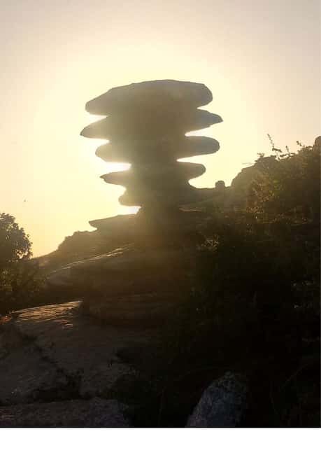 Sunset in El Torcal de Antequera with transportation from Antequera - Key Points