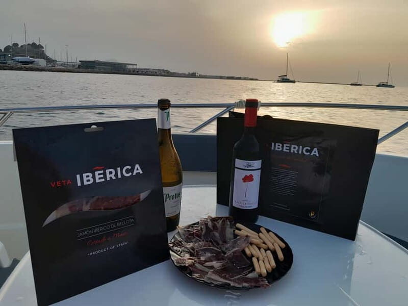 Sunset in Private Boat with wine, ibérico Gourmet 2 hours - An Authentic Sunset Experience in Denia