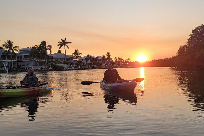 Sunset Kayak Adventure with Enchanting Underwater Lights - Key Points
