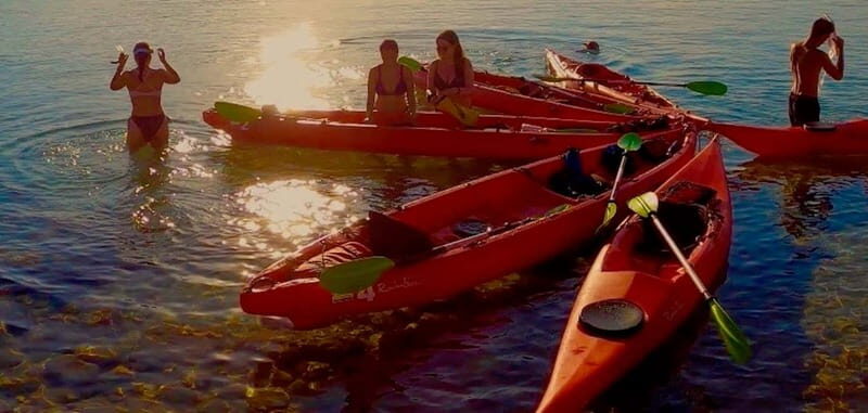 Sunset Kayak Tour + Snorkeling and Local Aperitif - FAQ