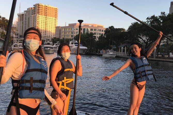 Sunset on Paddleboard Experience in Las Olas Fort Lauderdale - The Setting and Itinerary
