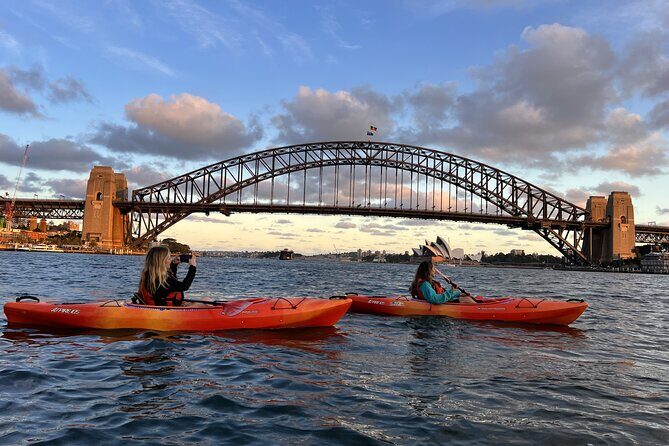 Sunset Paddle Session on Sydney Harbour (single kayak) - The Itinerary in Detail