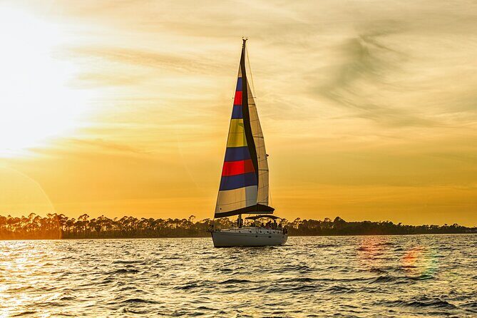 Sunset Sail Aboard the 47 ft Daydreams Sailboat - Sunset Sail Aboard the 47 ft Daydreams Sailboat: An Authentic Panama City Beach Experience