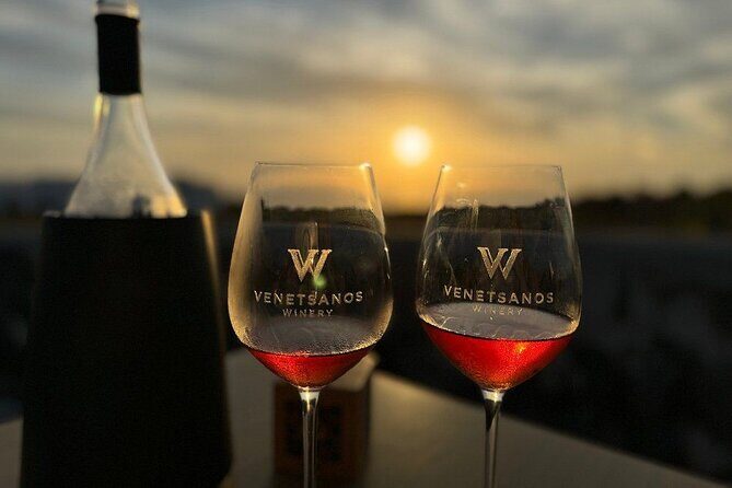 Sunset Santorini Wine Best views 2 Wineries and Tapas - A Deep Dive into the Santorini Sunset Wine Tour