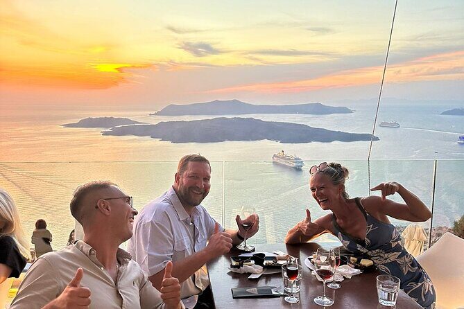 Sunset Santorini Wine Best views 2 Wineries and Tapas - Frequently Asked Questions