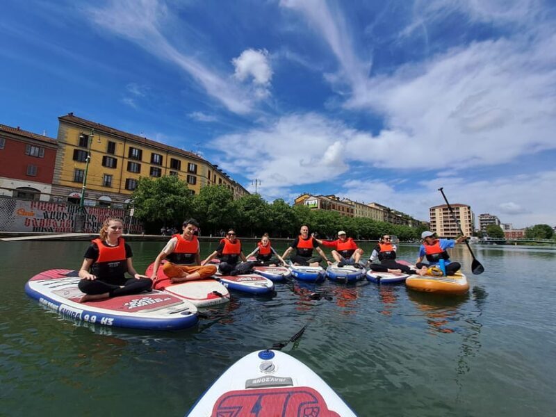 SUP on the Navigli: a wellness retreat in Milan - Key Points