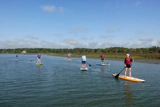 SUP (stand-up paddboard) Salt Marsh Maze Tour - The Itinerary and Highlights