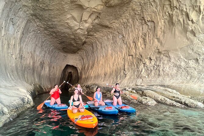 SUP Sunset Paddling to Ta Marija Caves - An In-Depth Look at the SUP Sunset Paddling Experience