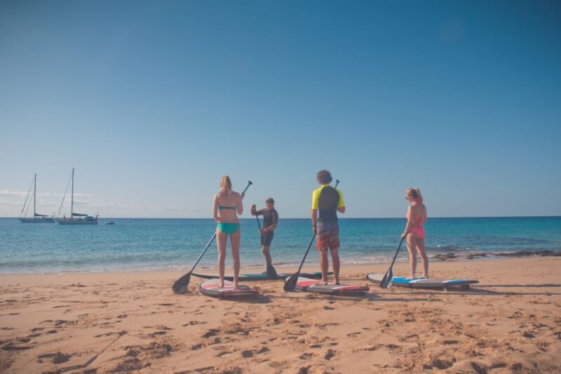 SUP taster course in the picturesque bay of Morro Jable - The Sum Up