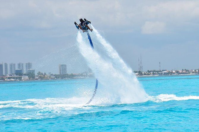 Super adrenaline Jetpack water activity in Cancun! - What to Expect from the Jetpack Adventure
