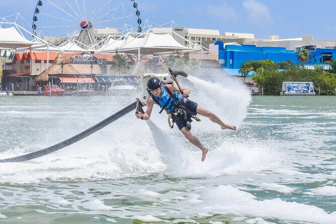 Super adrenaline Jetpack water activity in Cancun! - FAQ