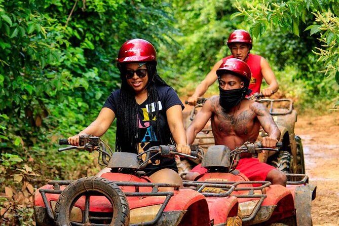 Super Combo ATV in Cancun with Zipline, Snorkel, Cenote, transfer - Key Points