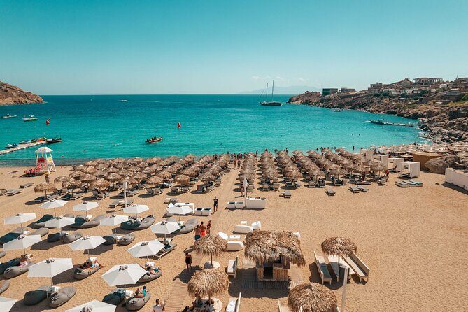 Super Paradise Beach Mykonos Seaside Sunbed (3rd & 4th row) - FAQs